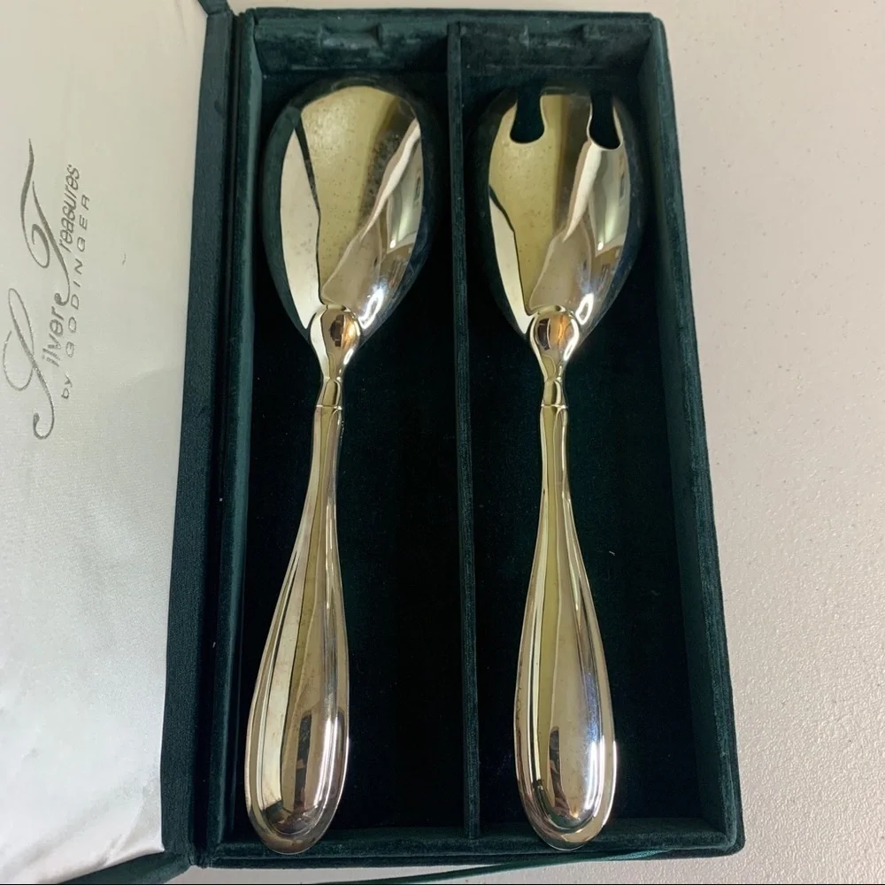Godinger Silver Treasures Vintage Silverplated Set
