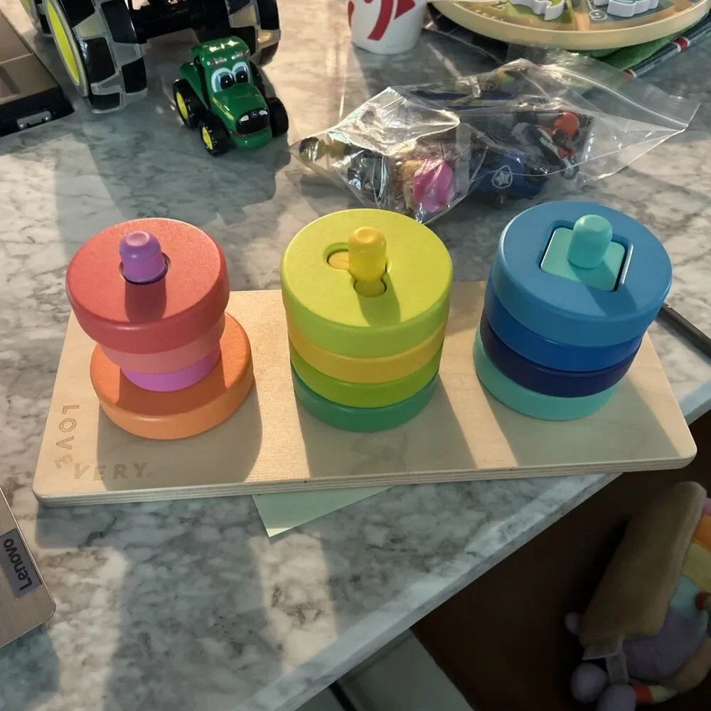 Lovevery Twist & Pivot Pattern Puzzle Wooden Montessori‎ Toy The Investigator