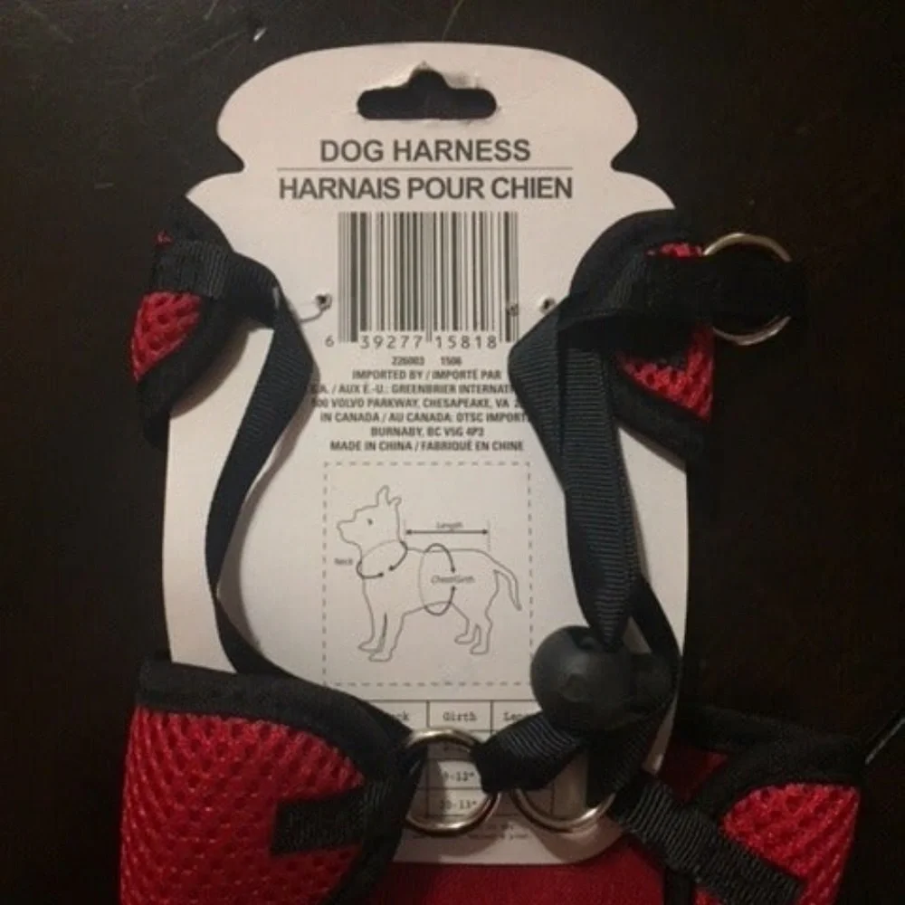 N/A dog harness