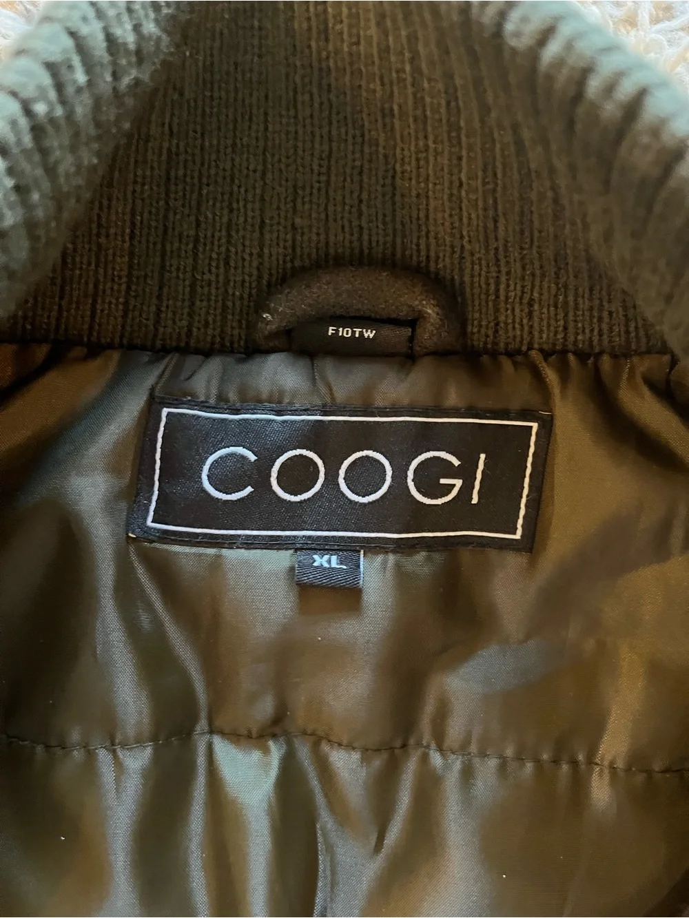 COOGI see stains zippers
