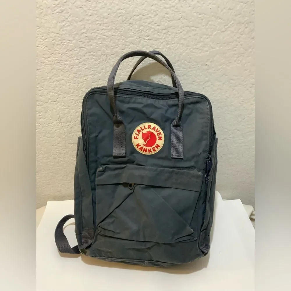 FJALLRAVEN KANKEN GRAPHITE GRAY FULL SIZE BACKPACK