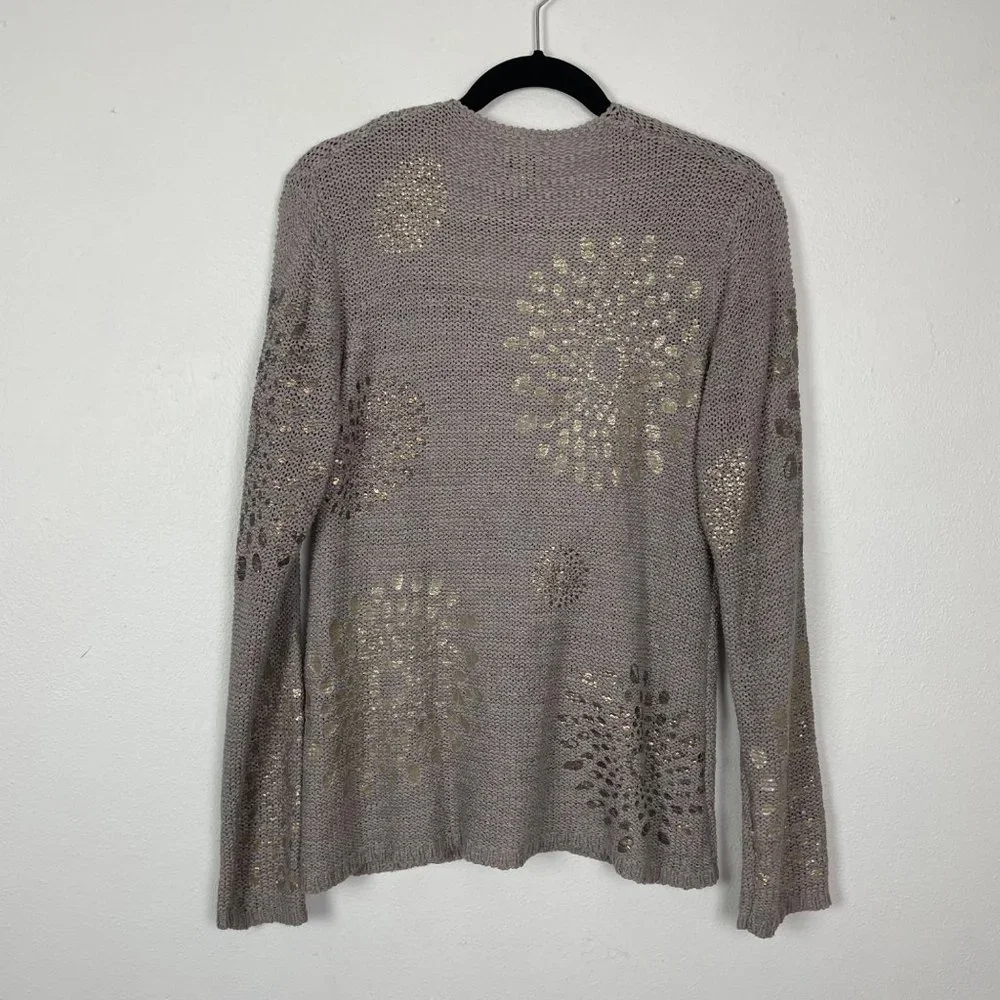 Chicos button bronze