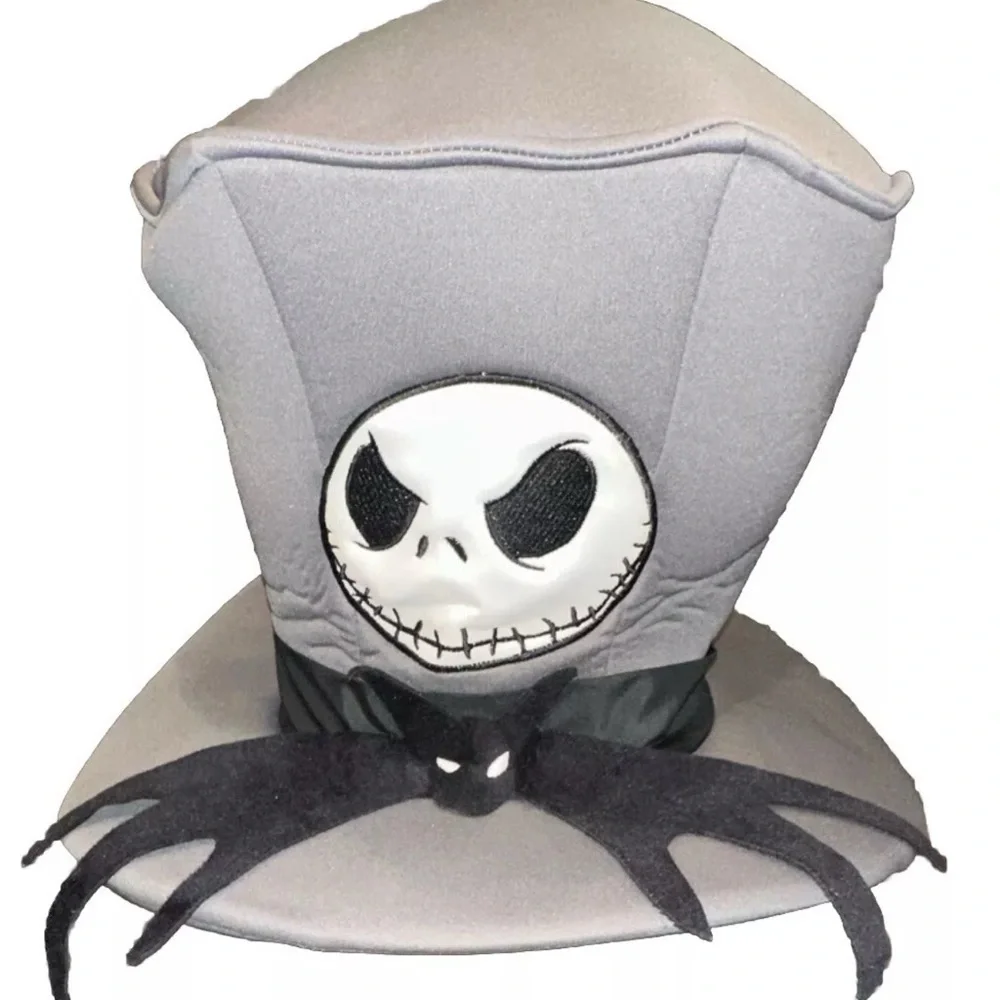 Gray Kids Costume Hat with Skull Design