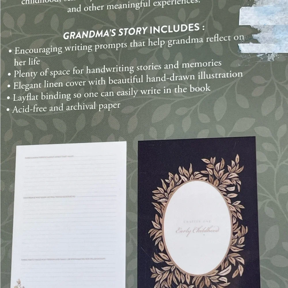 Korie Herrold Grandma's Story Notebook