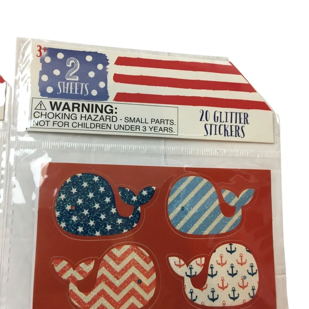 Target patriotic whale