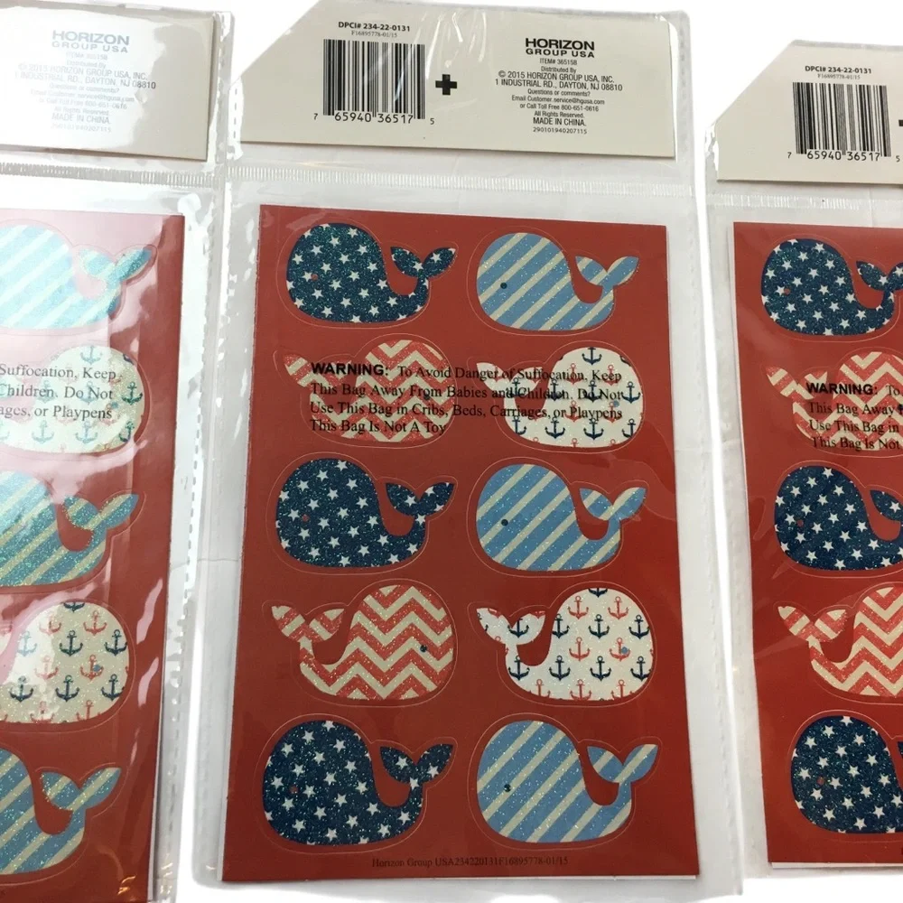 Target patriotic whale