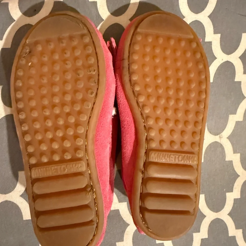 Minnetonka upper leather