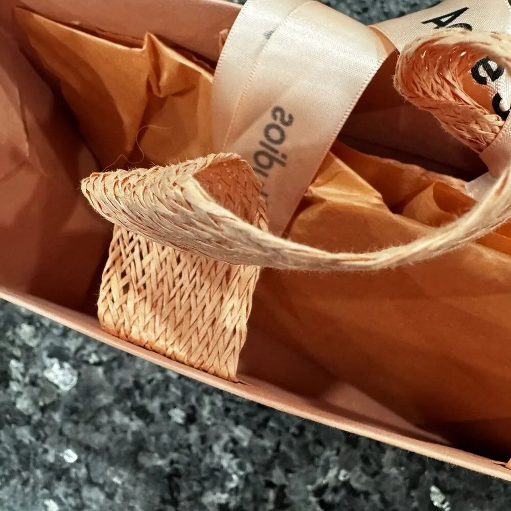 Acne Studios Pink Shopping Empty Gift Bag 