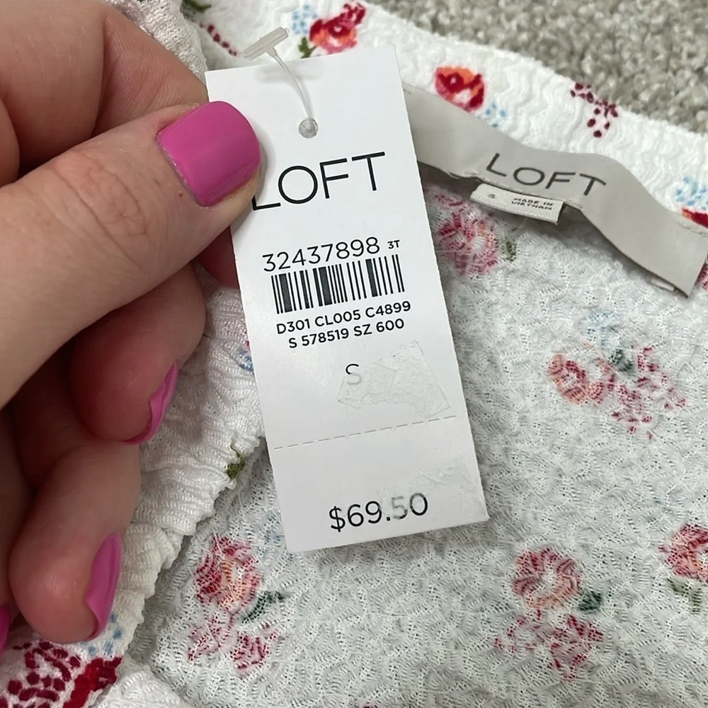 LOFT nwt floral