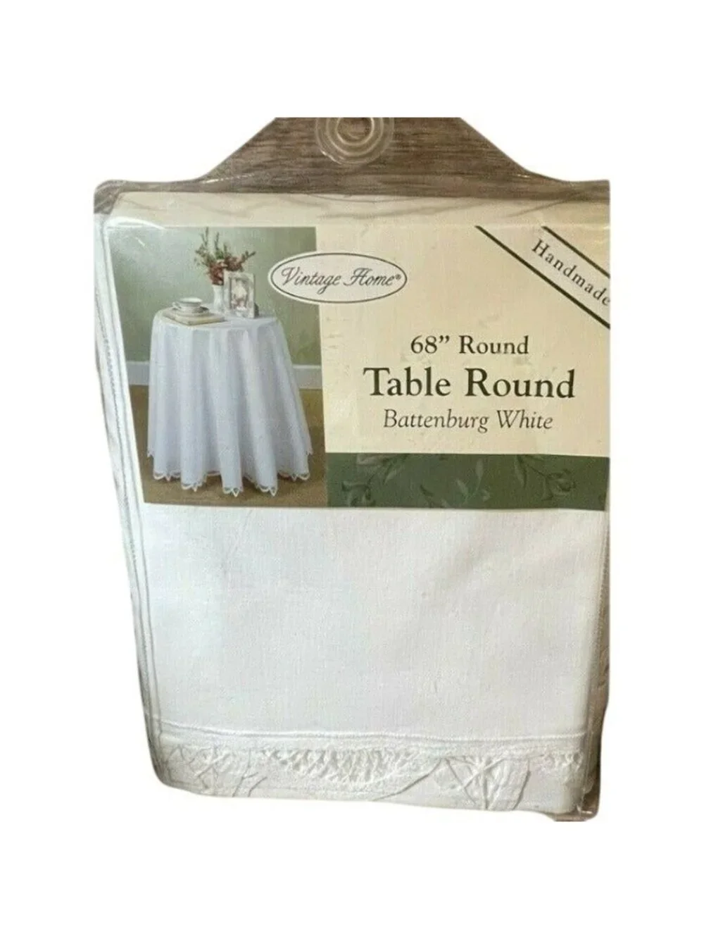 Vintage Home Tablecloth Handmade 68