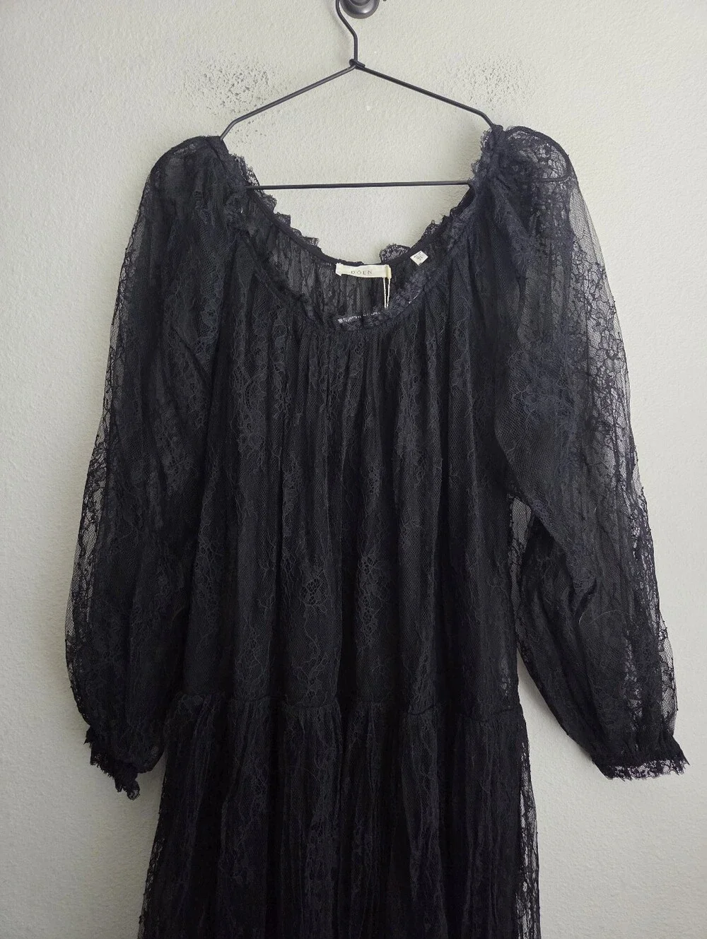 Doen Nevaeh Dress in Black size XS NWT