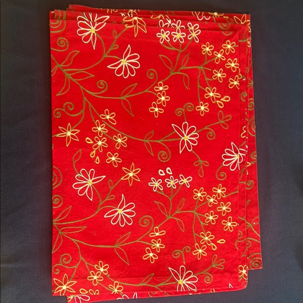 Floral Crate‎ & Barrel Placemat