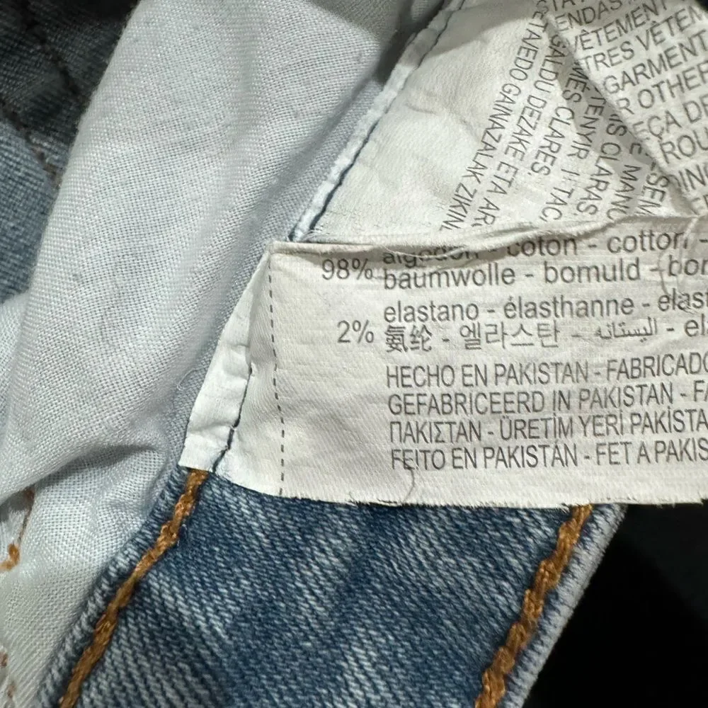 Zara blue slim