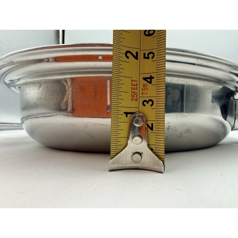 2 pc Flavorite Thermium Multi-Plex Stainless Steel Temp Tone 8.5