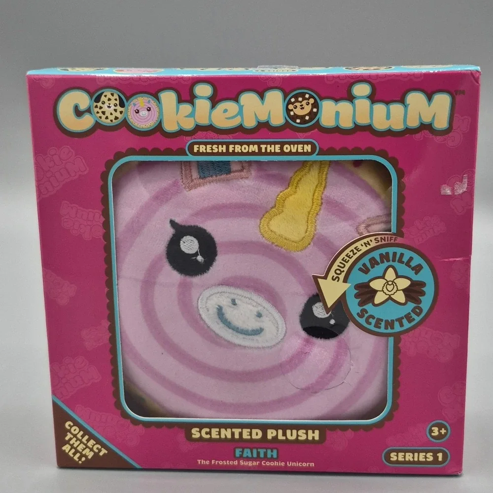 Cookiemonium Faith 6-Inch Vanilla Scented‎ Cookie Plush