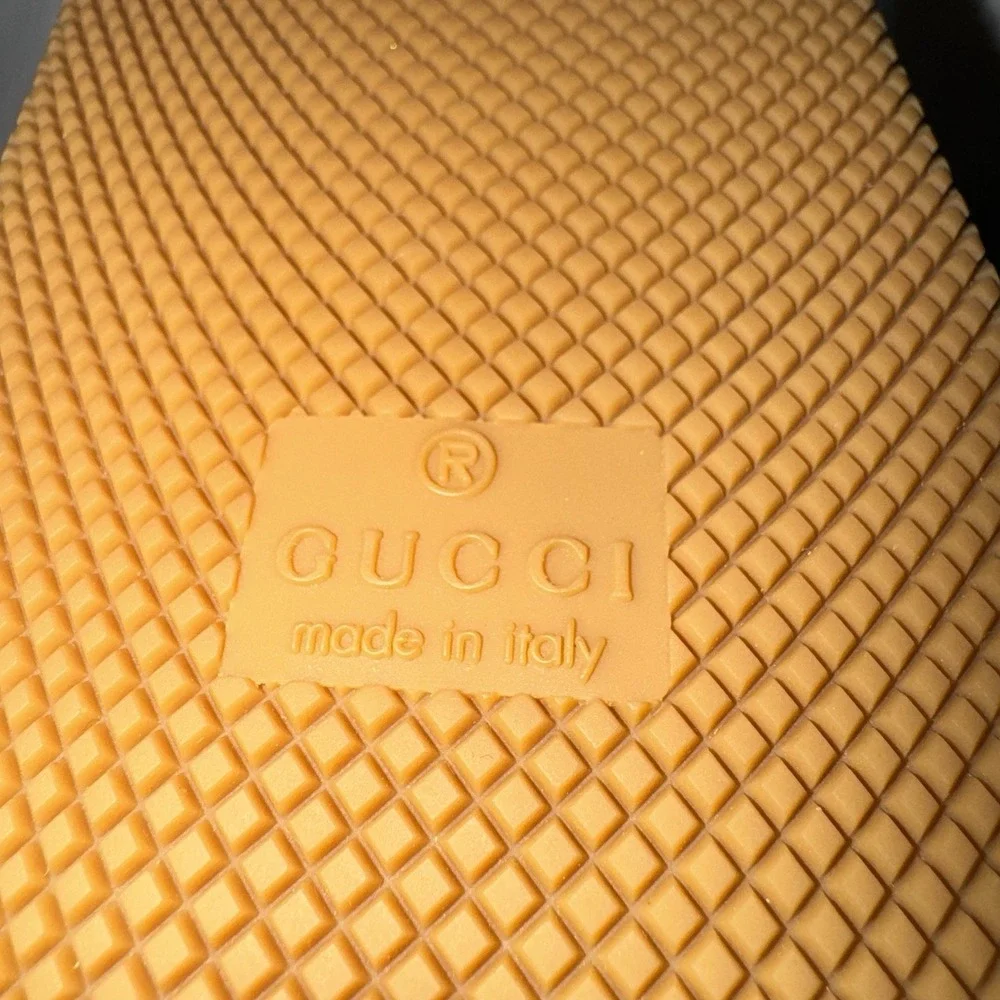 Gucci Screener High Top Sneakers GG Men's 7.5 (US 8.5) Original Box Monogram NWT