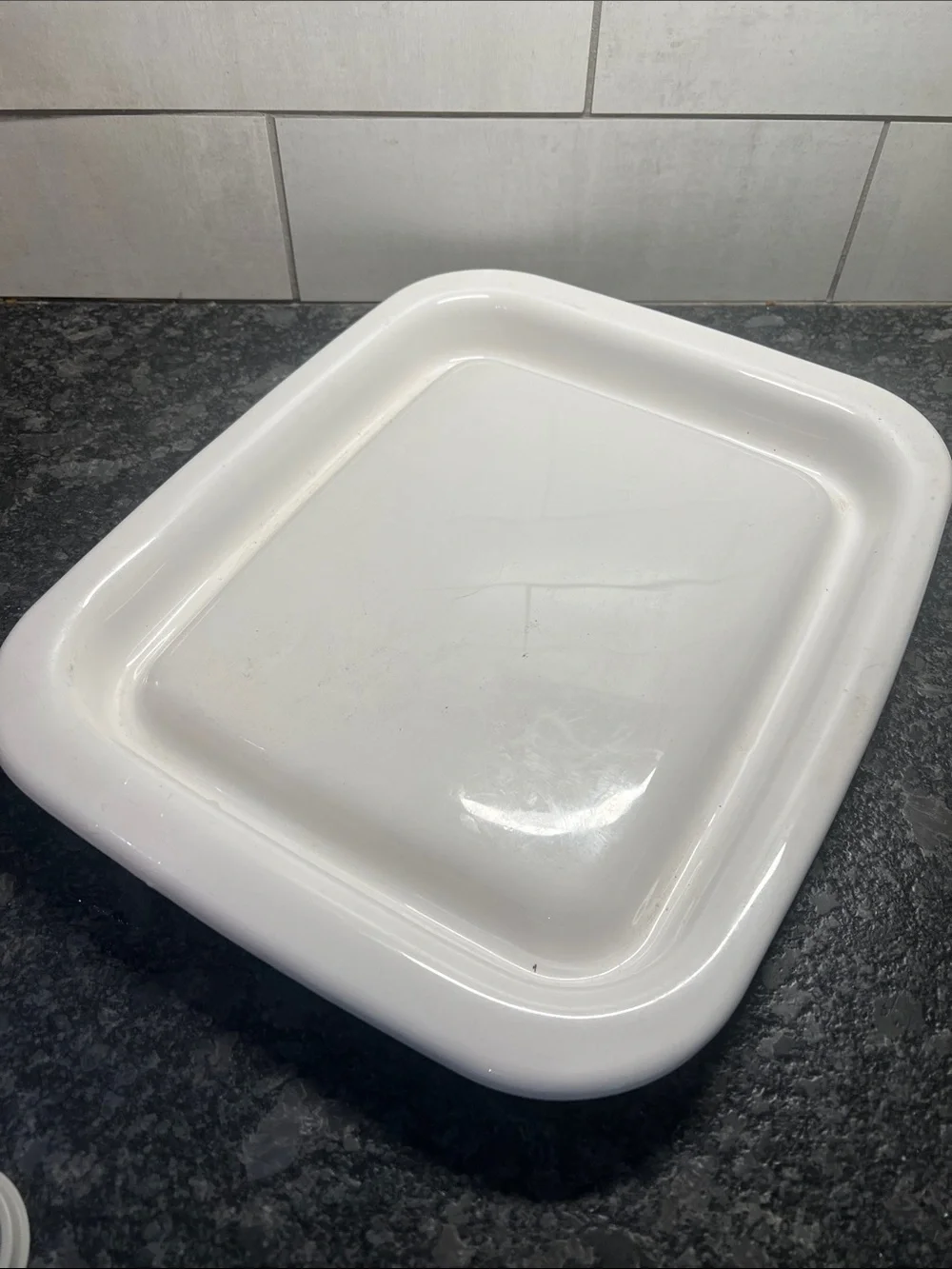Corningware Microwave Browning grill. 11.5x12. Exc condition