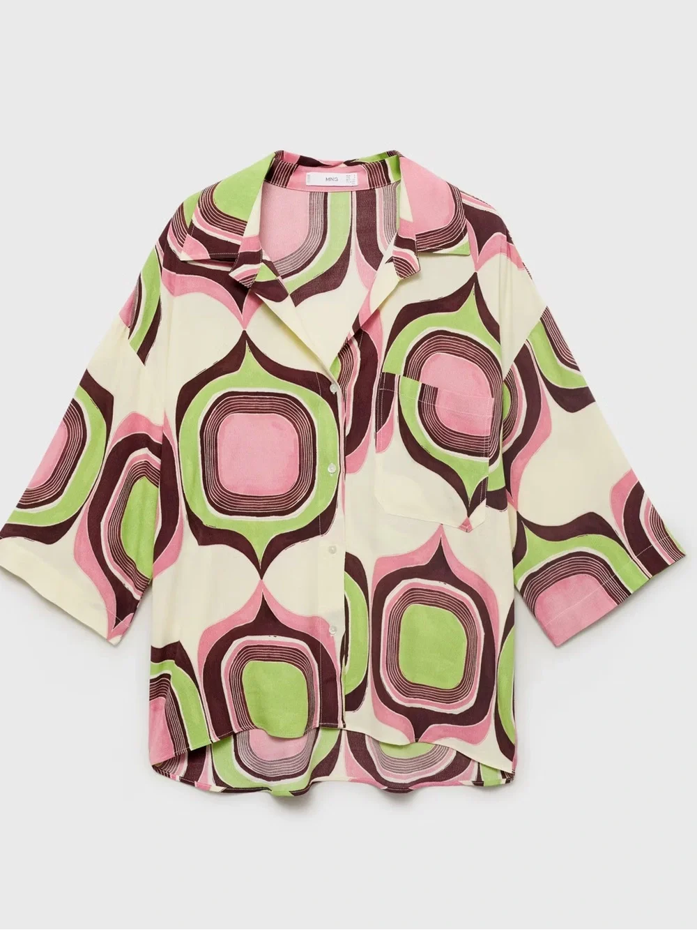 Mango geometric print