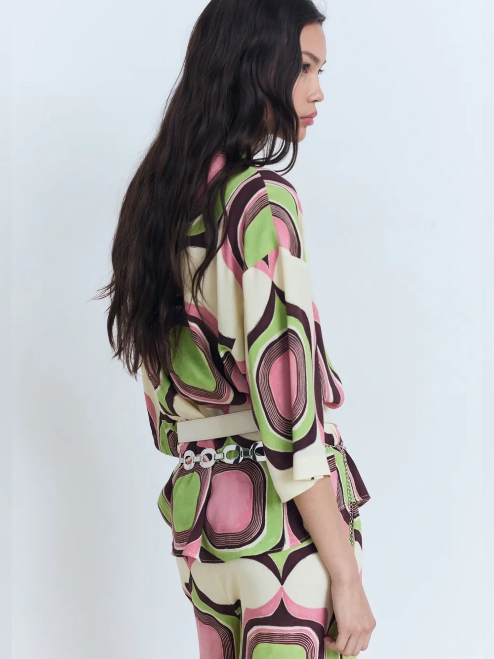Mango geometric print