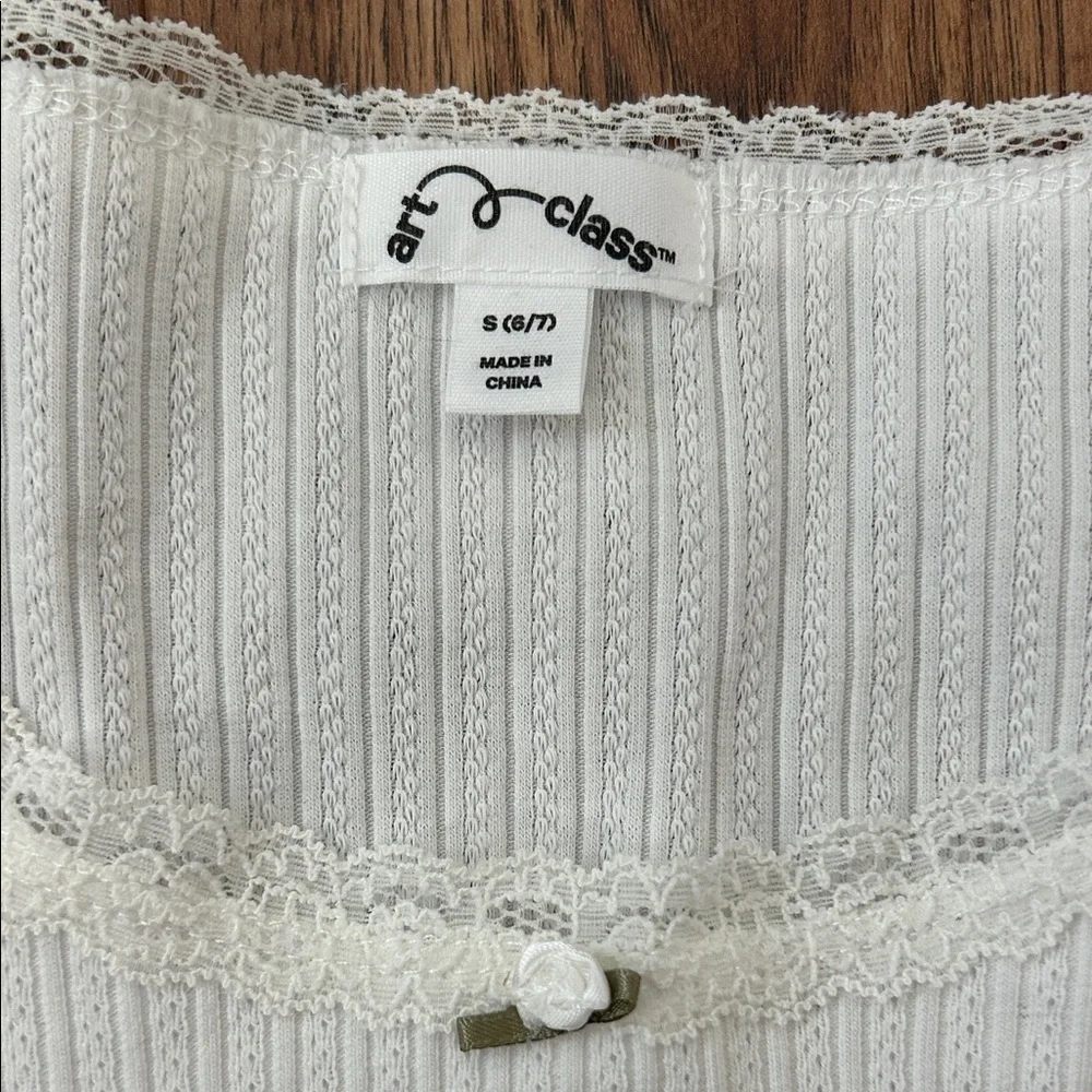 art class lace ribbed home