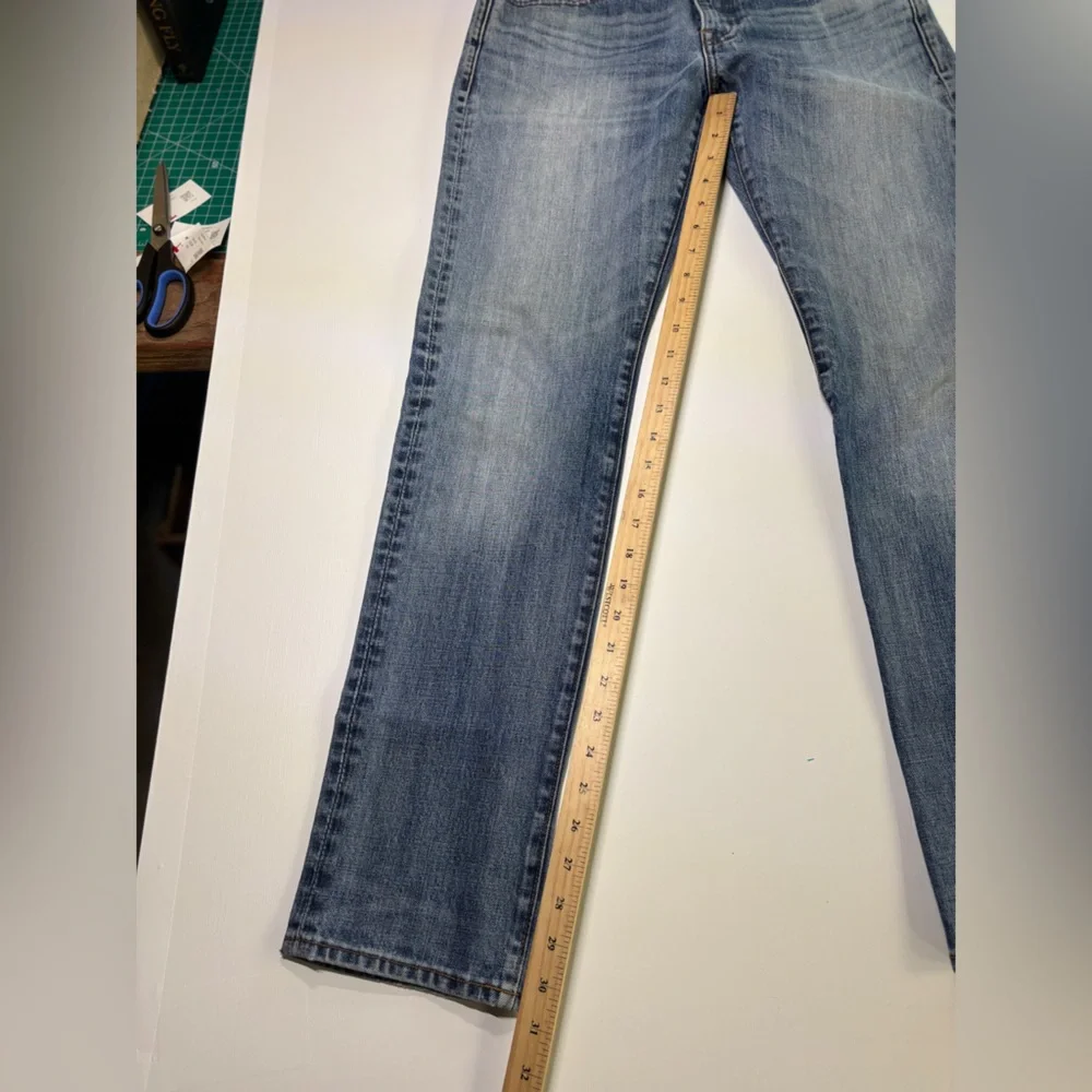 J.Crew 484 Slim Fit Jeans Mens 30x32 Kaihara Japanese Denim Blue Medium Wash