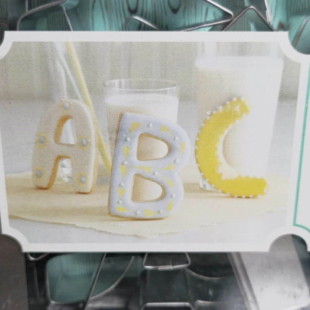 Martha Stewart Alphabet Cookie Cutters A–Z 26pc Metal Set Macy’s Exclusive
