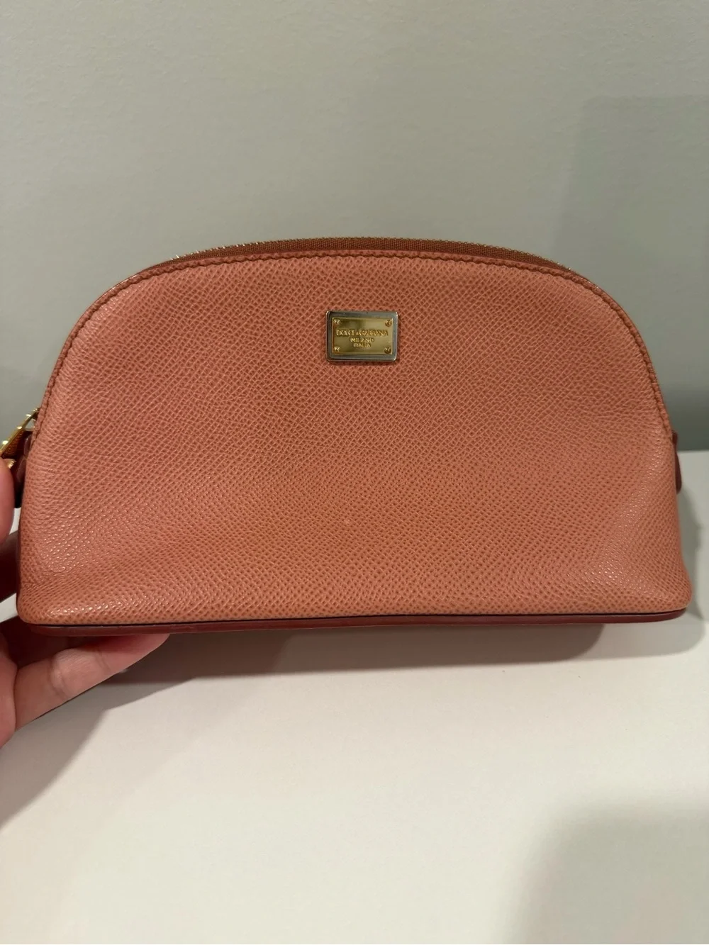 Dolce & Gabbana compact leather