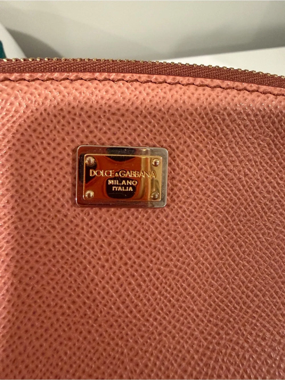Dolce & Gabbana compact leather