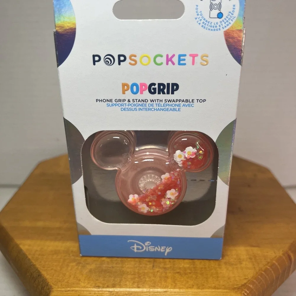 PopSockets PopGrip‎ Cell Phone Grip & Stand - Earidescent Daisy Charm Mickey