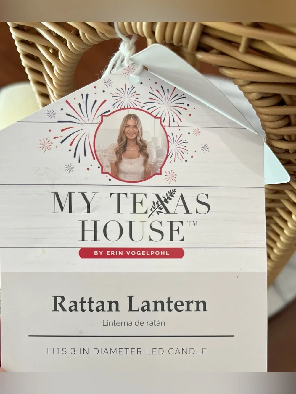 My Texas House nwt rattan
