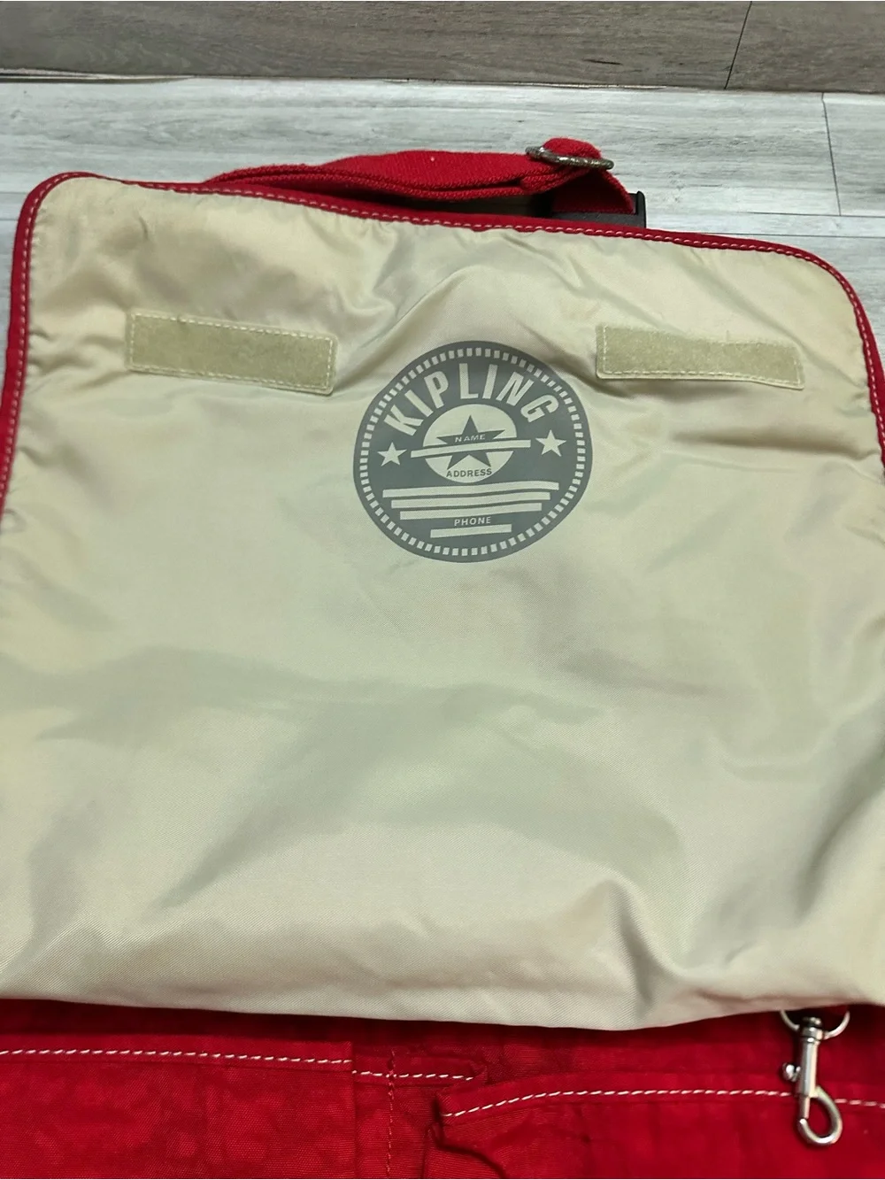 Kipling red vibrant