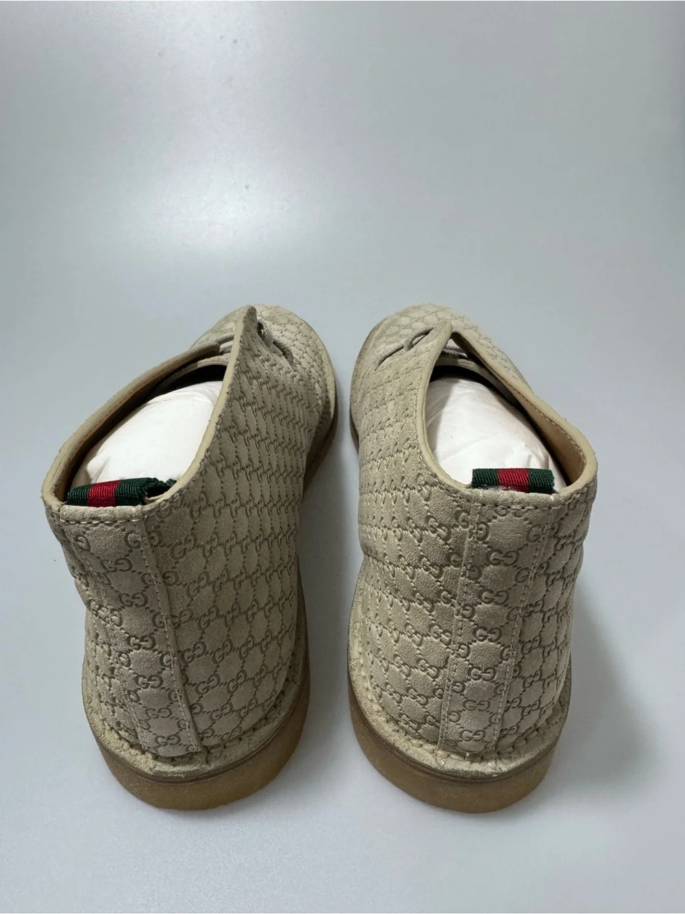 Gucci GG Suede Desert Boots Men’s 10.5 831283