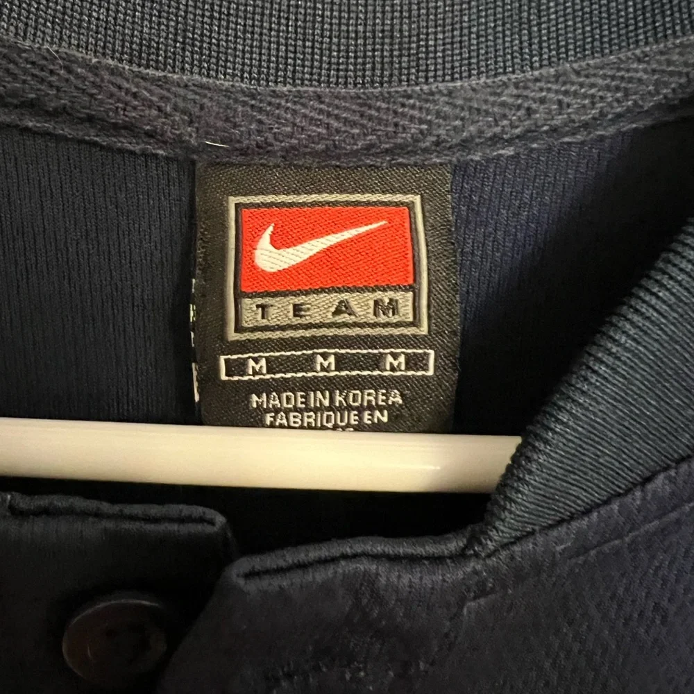 Nike Dri fit short sleeve navy blue‎ size M