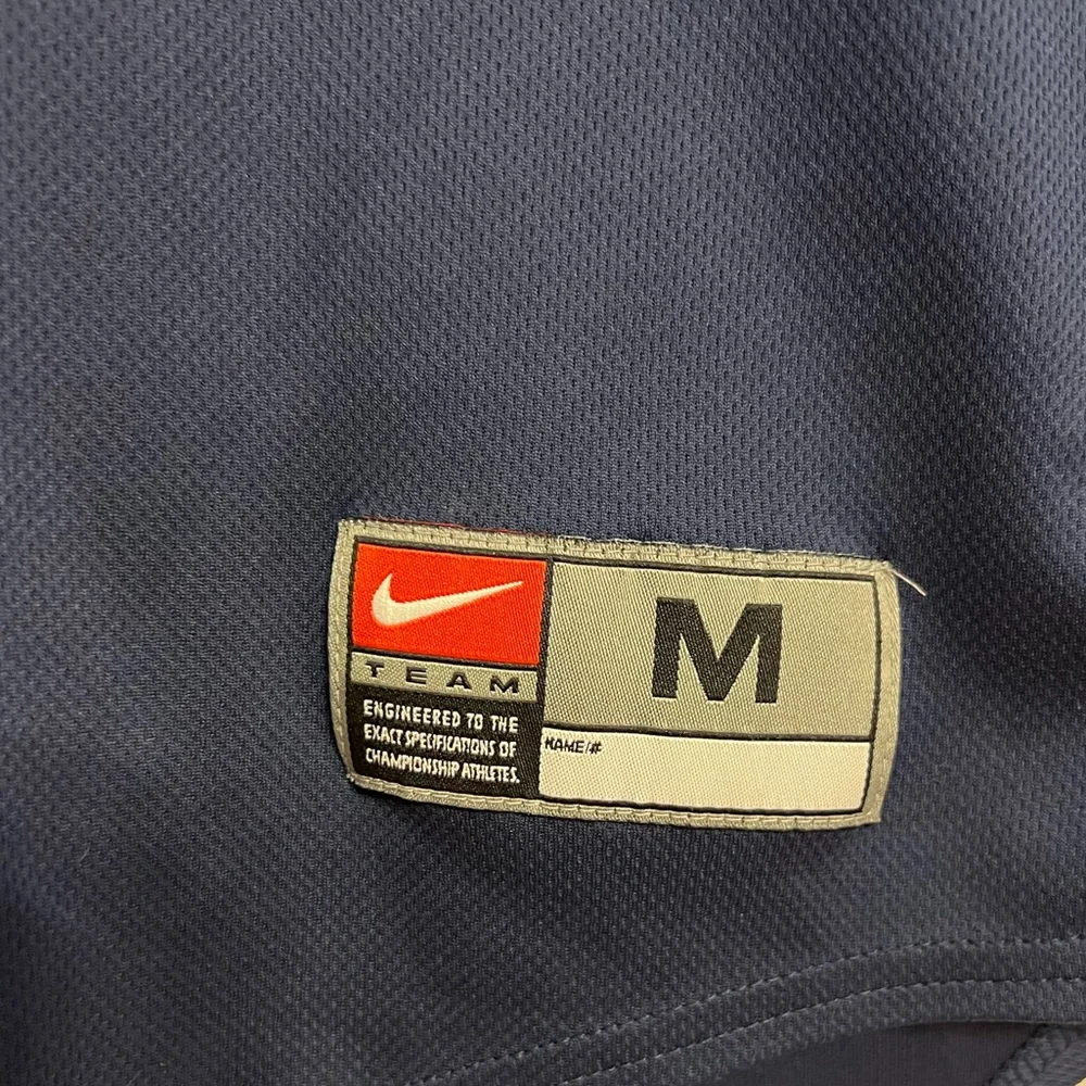 Nike Dri fit short sleeve navy blue‎ size M