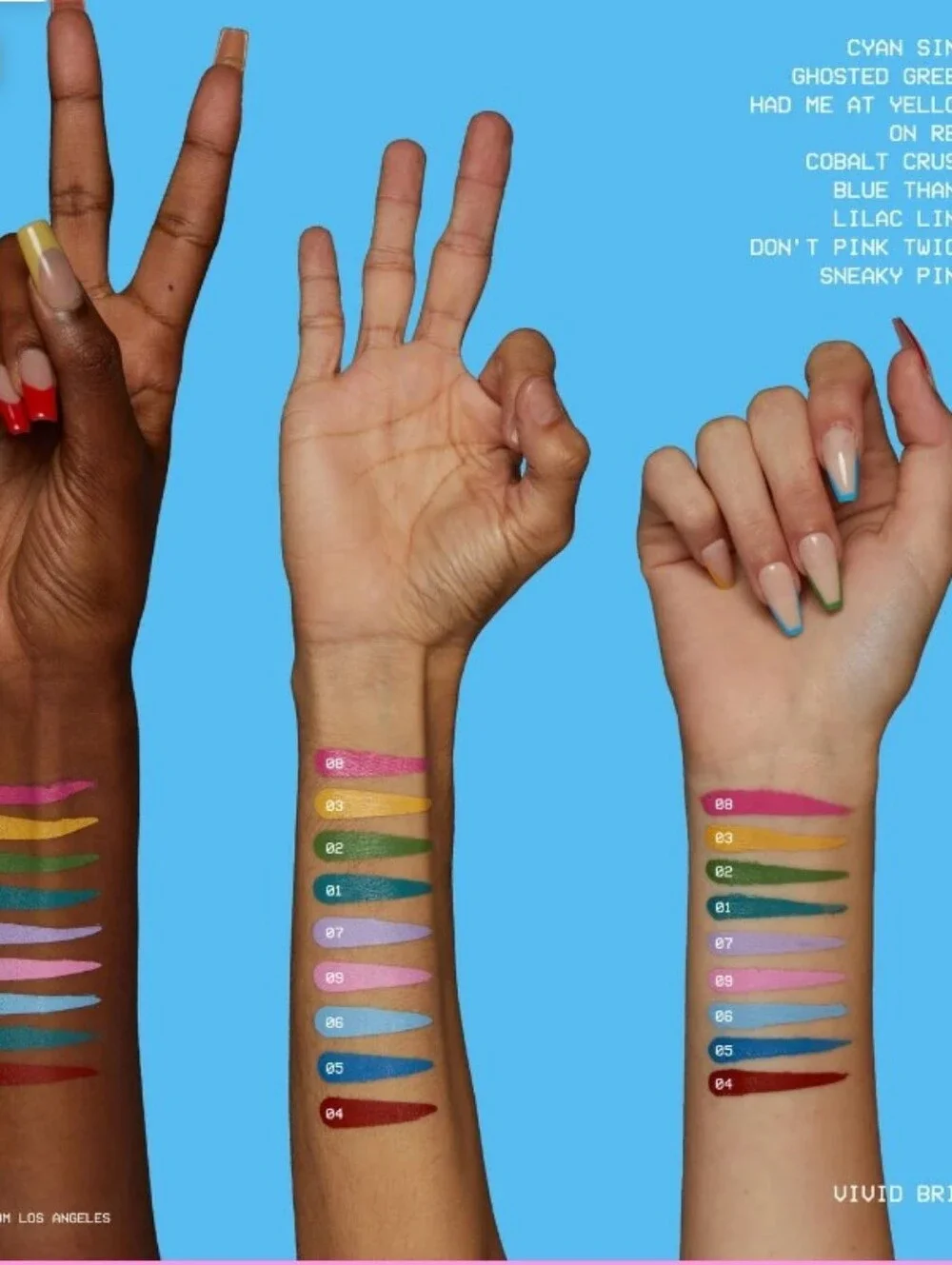 NYX color blue