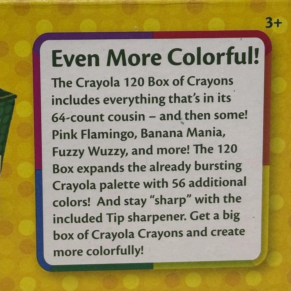 Crayola 120 crayon