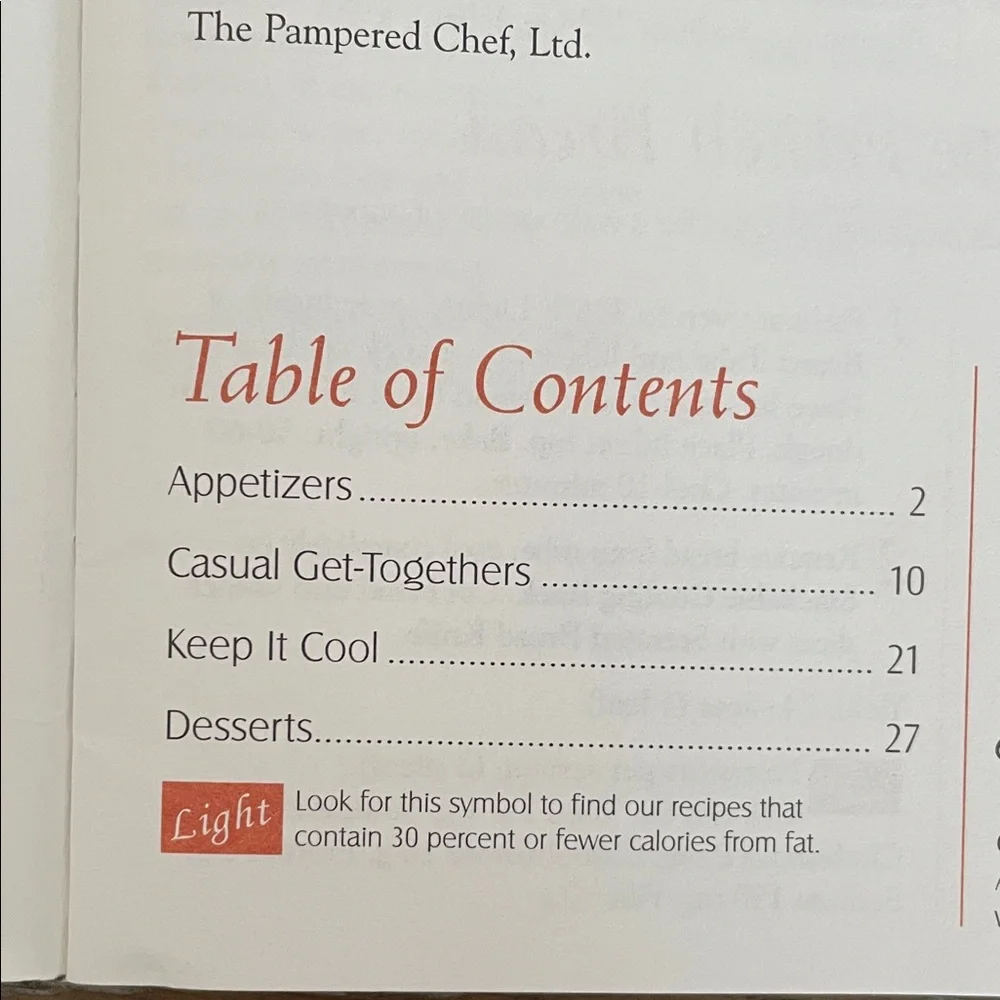 The Pampered Chef discover delightful
