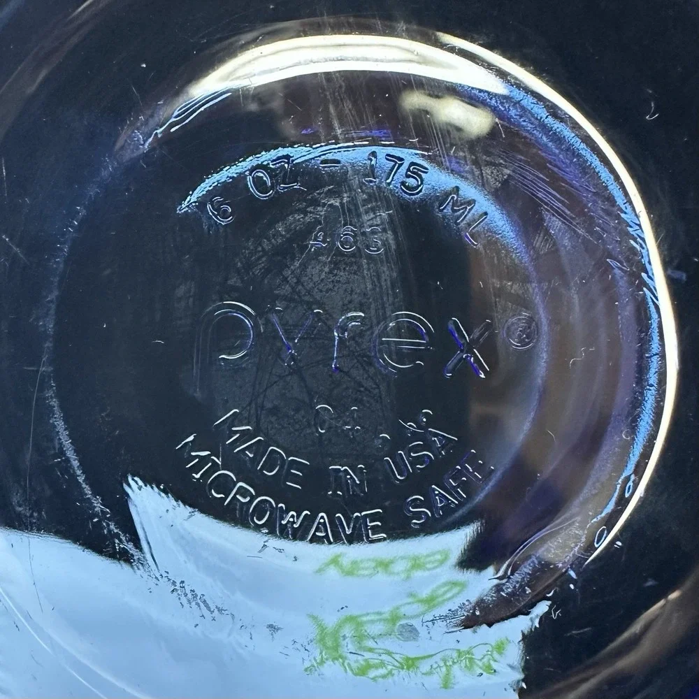 Pyrex cobalt blue