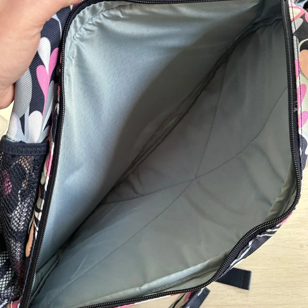 Vera Bradley colorful grey