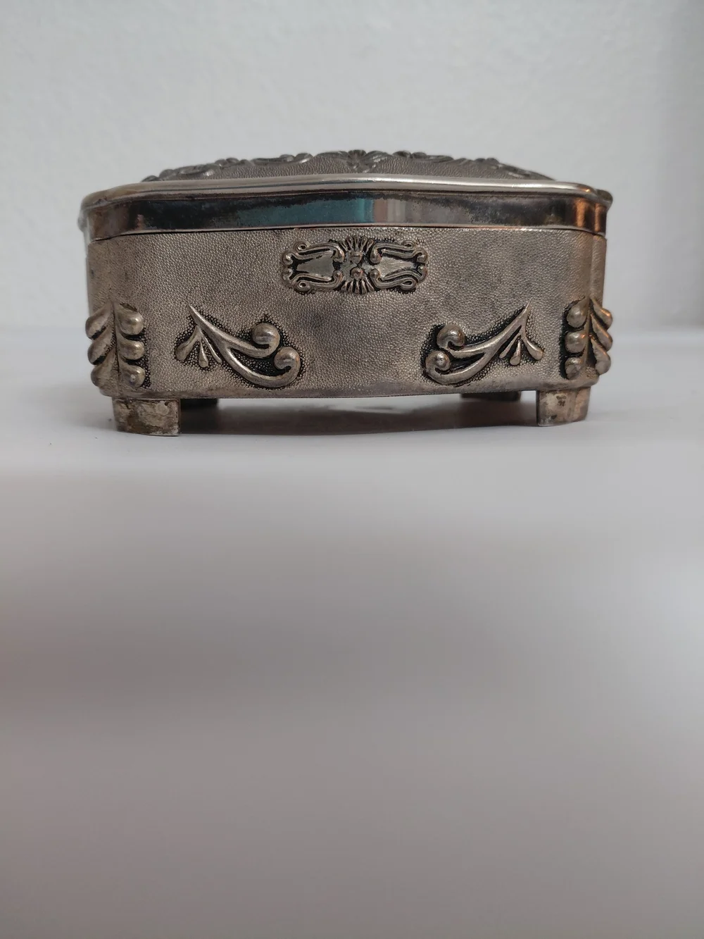 N/A silver rose jewelry