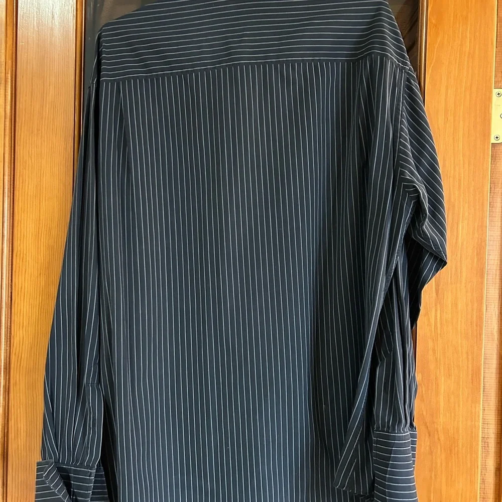 Men's Gucci X Tom, Ford pinstripe dress shirt size 46/18 made in Italy
