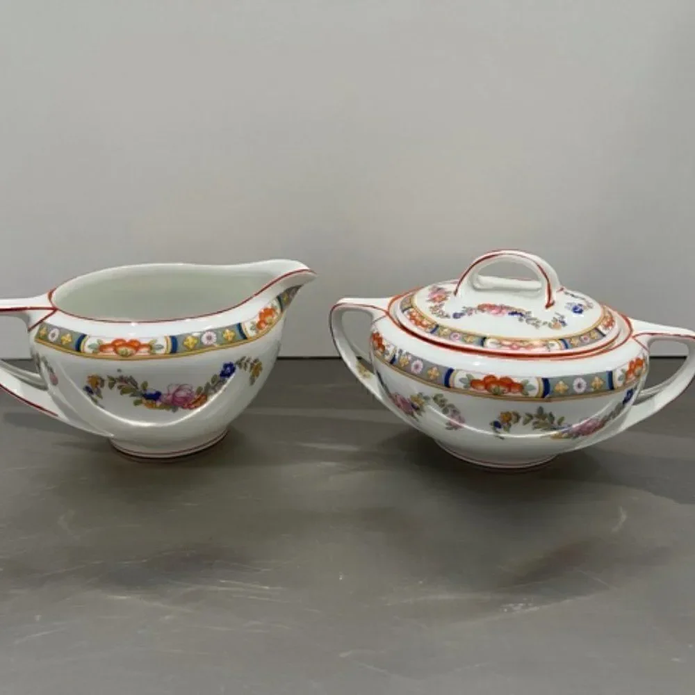 ROYAL INNSBRUCK M Z VIENNA AUSTRIA  Lidded Sugar