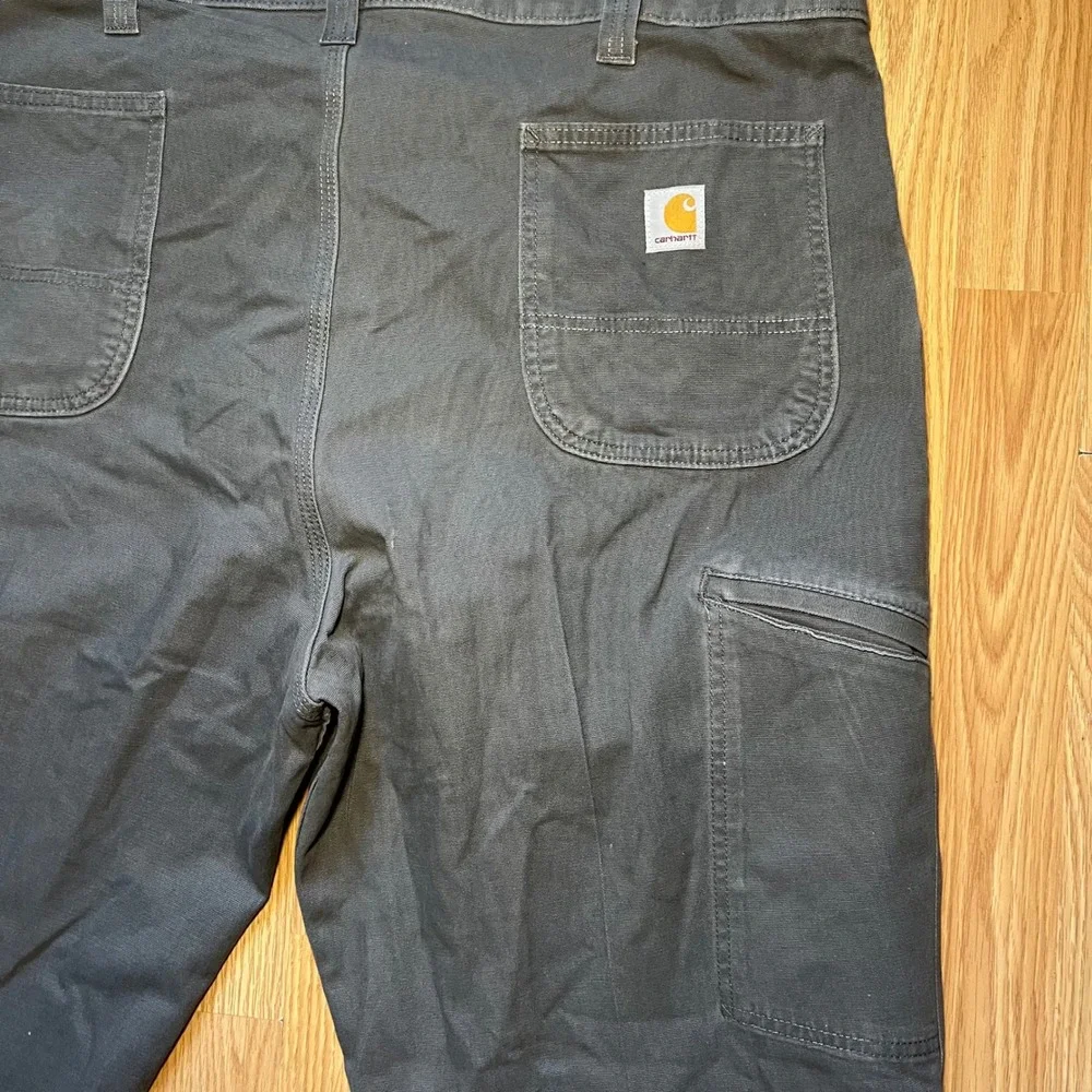 Carhartt Relaxed Fit Rugged Flex Upland‎ Field Work Pants Mens 42x32 Gray Baggy