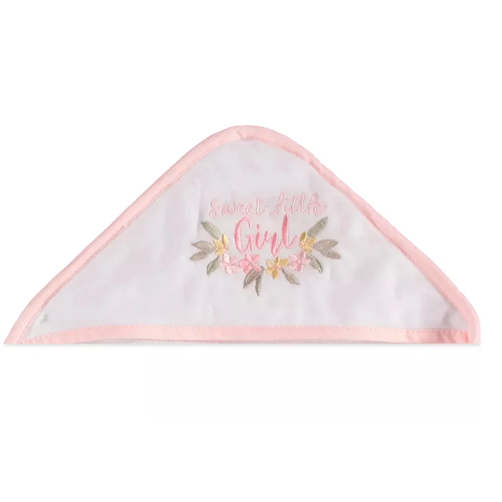 Chickpea 6 Piece Hooded Bath Towels and Washcloths Girls NWT