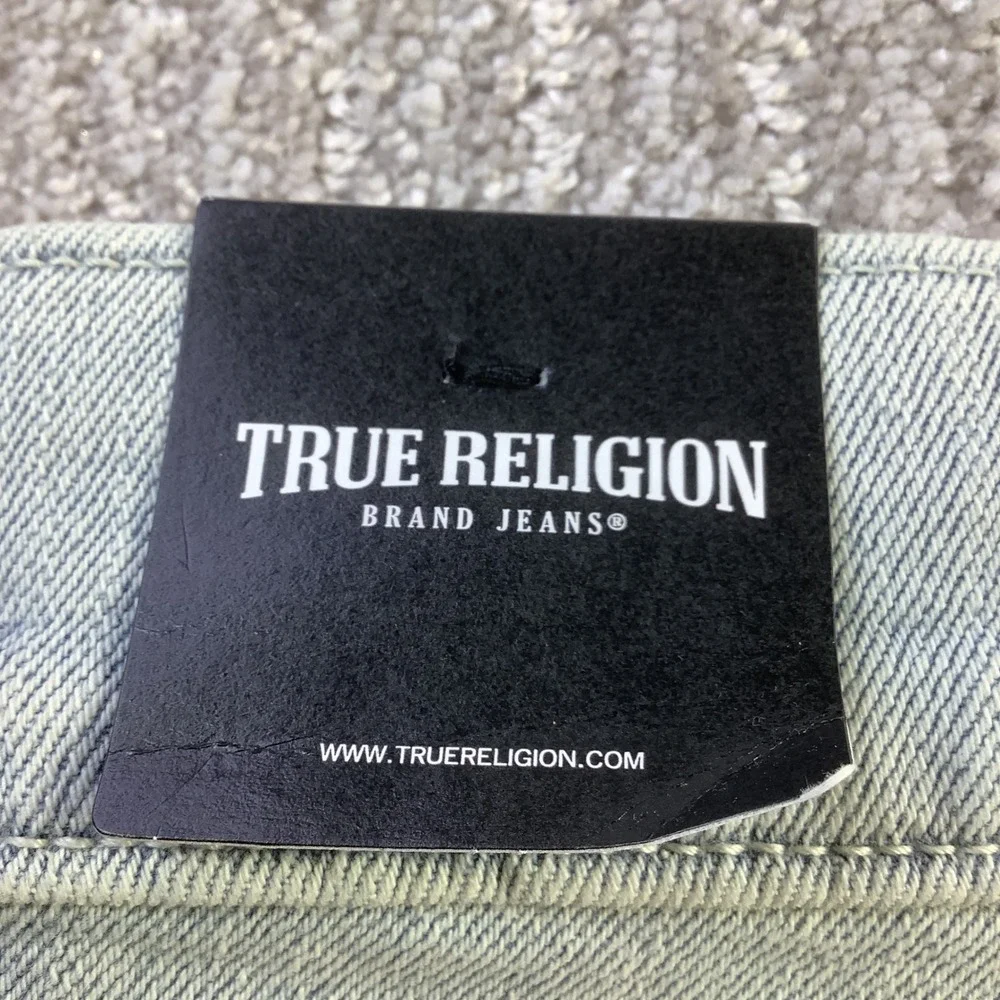True Religion Ricky Relaxed Straight Jeans Size 36 x 34 (Actual 38 x 34 NWT)