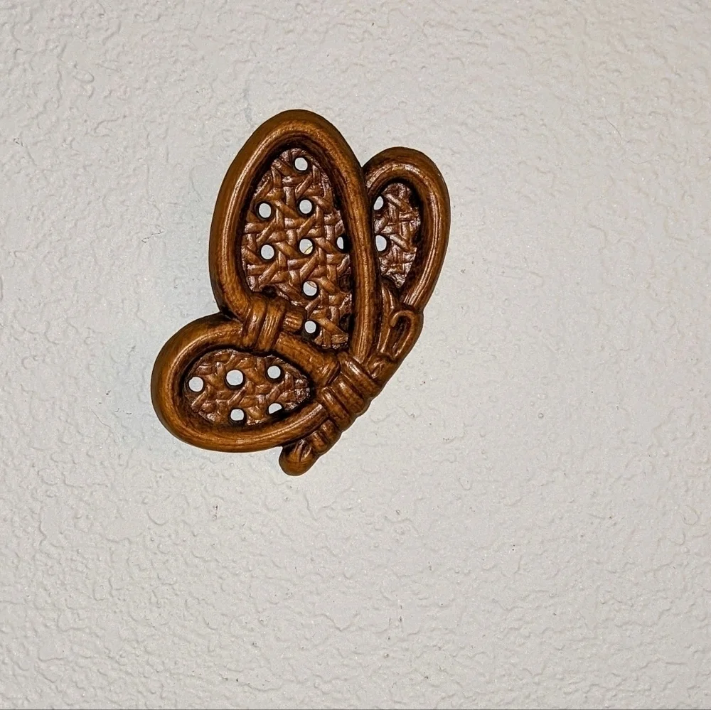 Vintage wicker brown