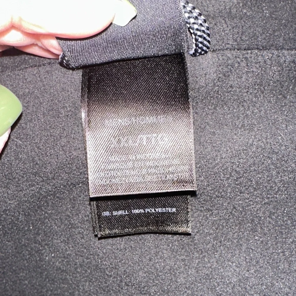 The North Face dark charcoal