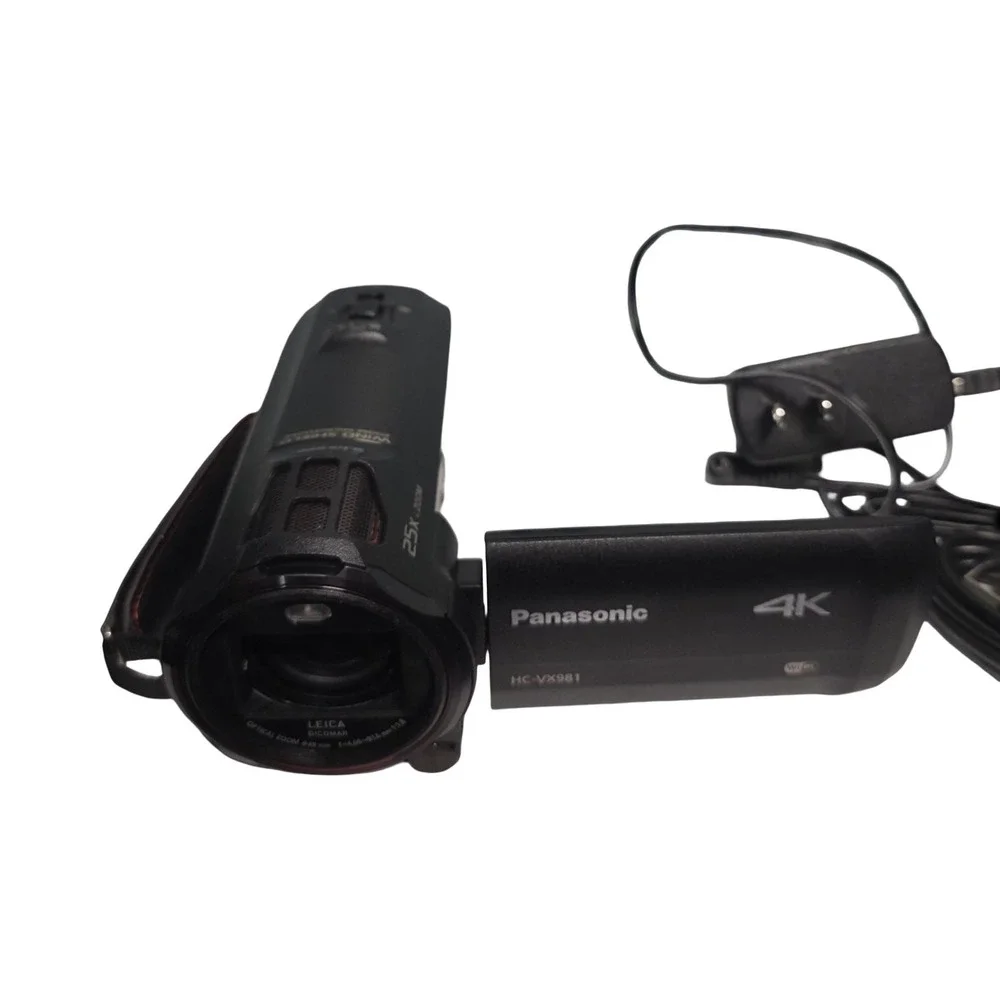 Panasonic HC-VX981K 4K HD Camcorder with 20X LEICA DICOMAR Stabilized Lens