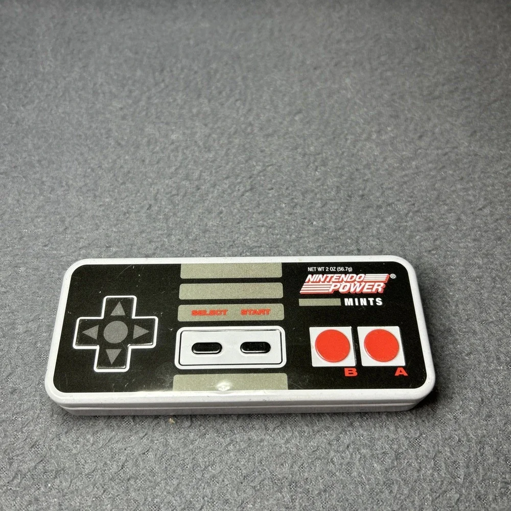 Nintendo Power Mints 2005 Game Controller Collectible Tin Opened‎