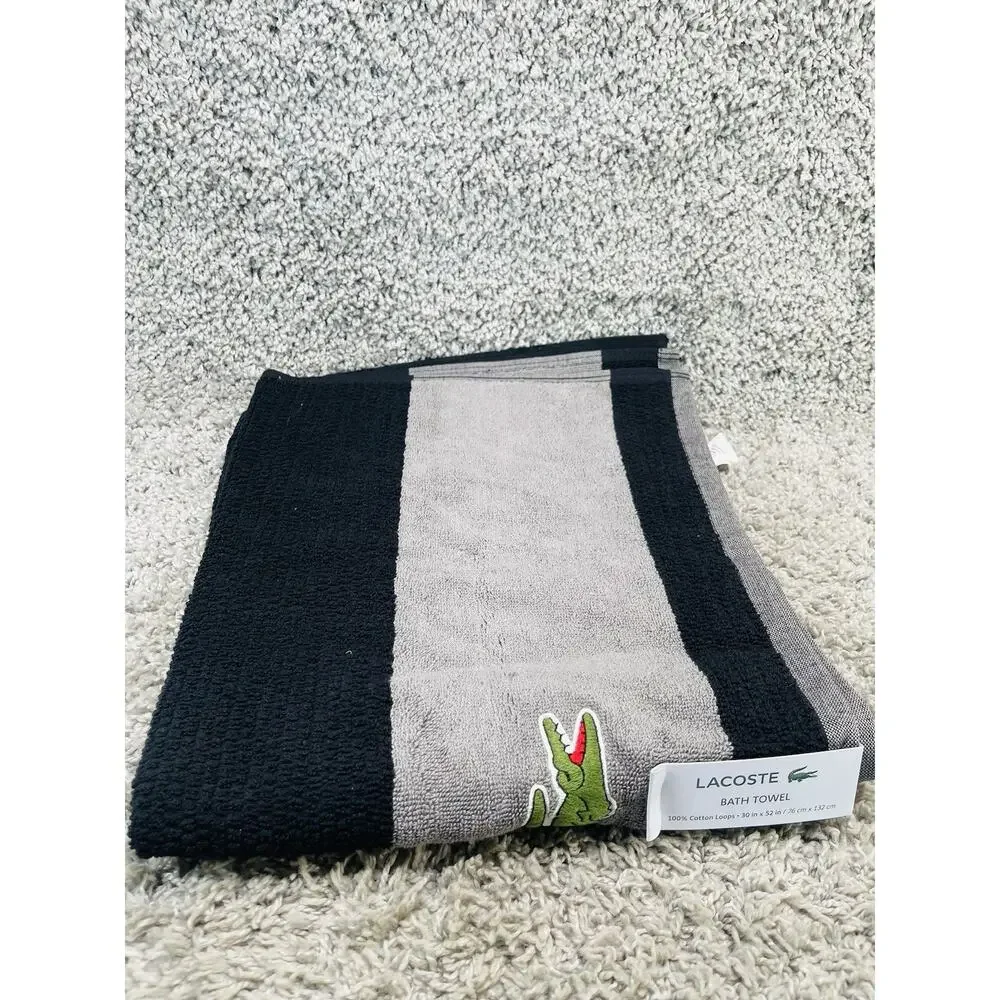Lacoste bath towel
